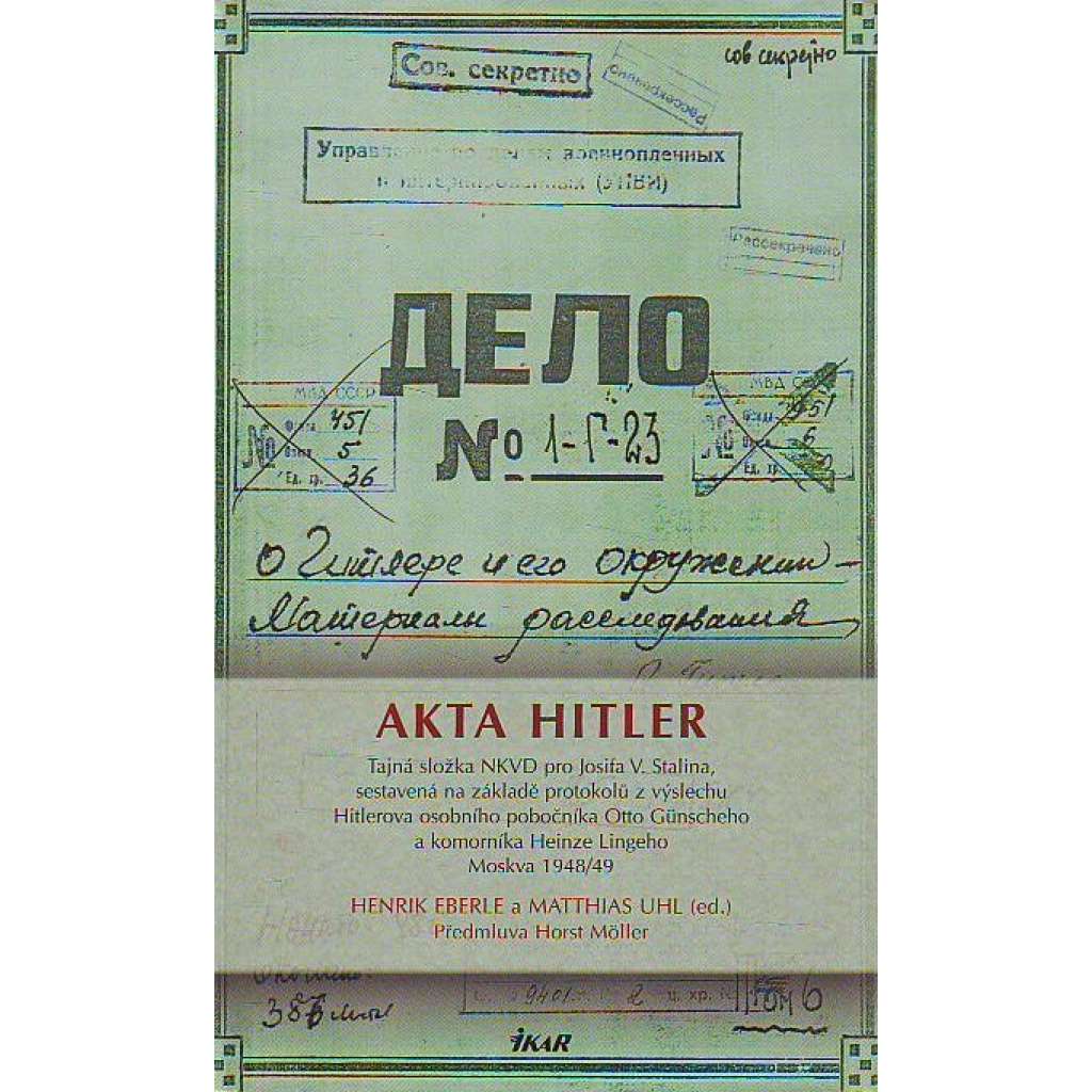 Akta Hitler (Adolf Hitler, druhá světová válka, SSSR, Stalin)